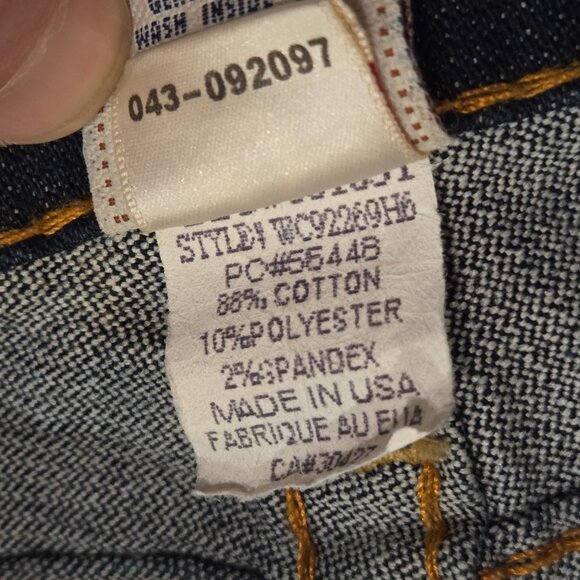 True Religion Billie Straight Y2K Jeans Painted Horseshoe Custom Art - Picture 11 of 13